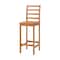 Alaterre Furniture Brandon Acacia Wood Outdoor Bar Height Bistro Set, Set of 3 ANBD01ANO - alternate 12